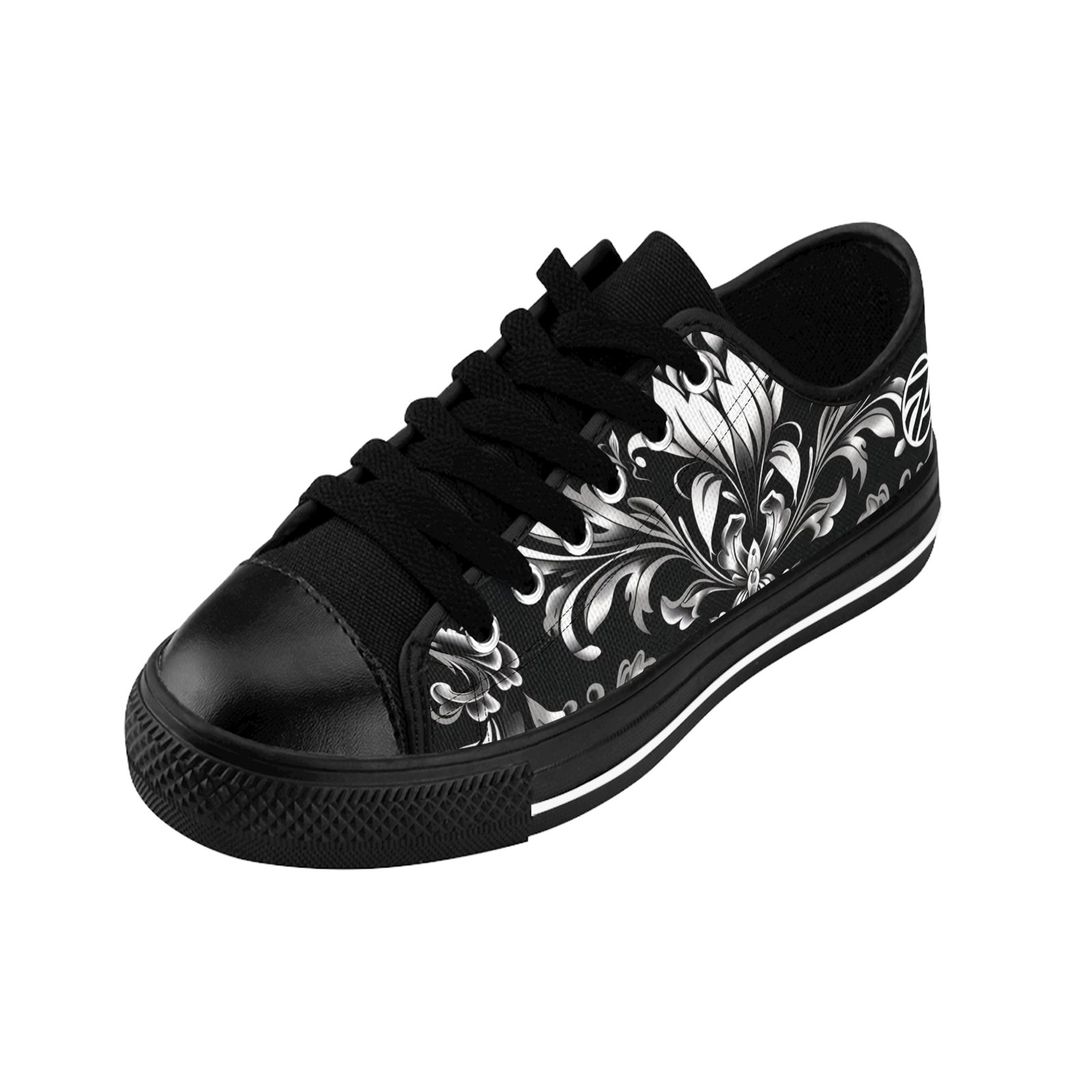 3198226579204023889_2048.jpeg Baroque Elegance Low-Tops | Women's Sneakers - Image 5