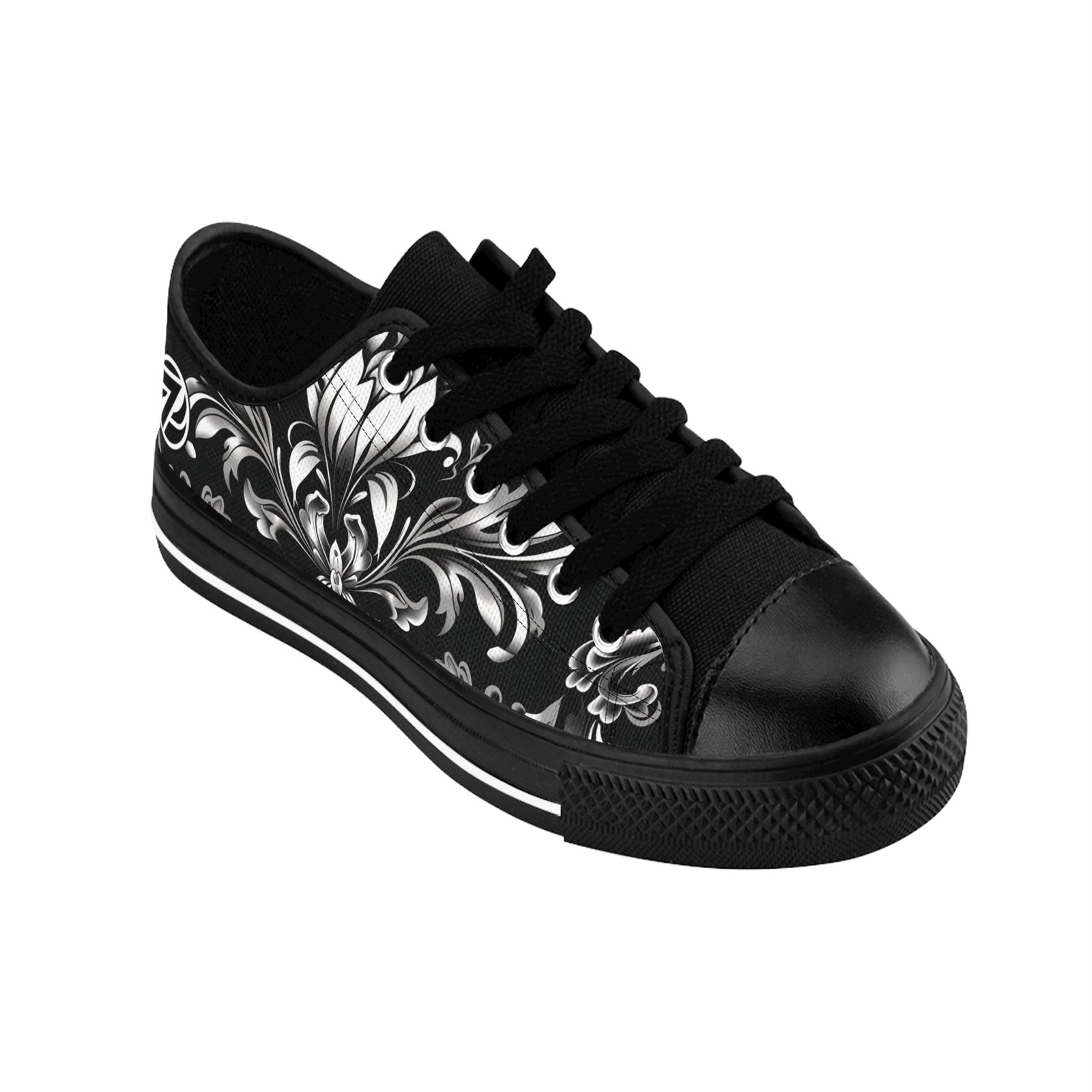 7737545370359760558_2048.jpeg Baroque Elegance Low-Tops | Women's Sneakers - Image 6