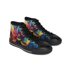 Zerras women's colorful floral high tops