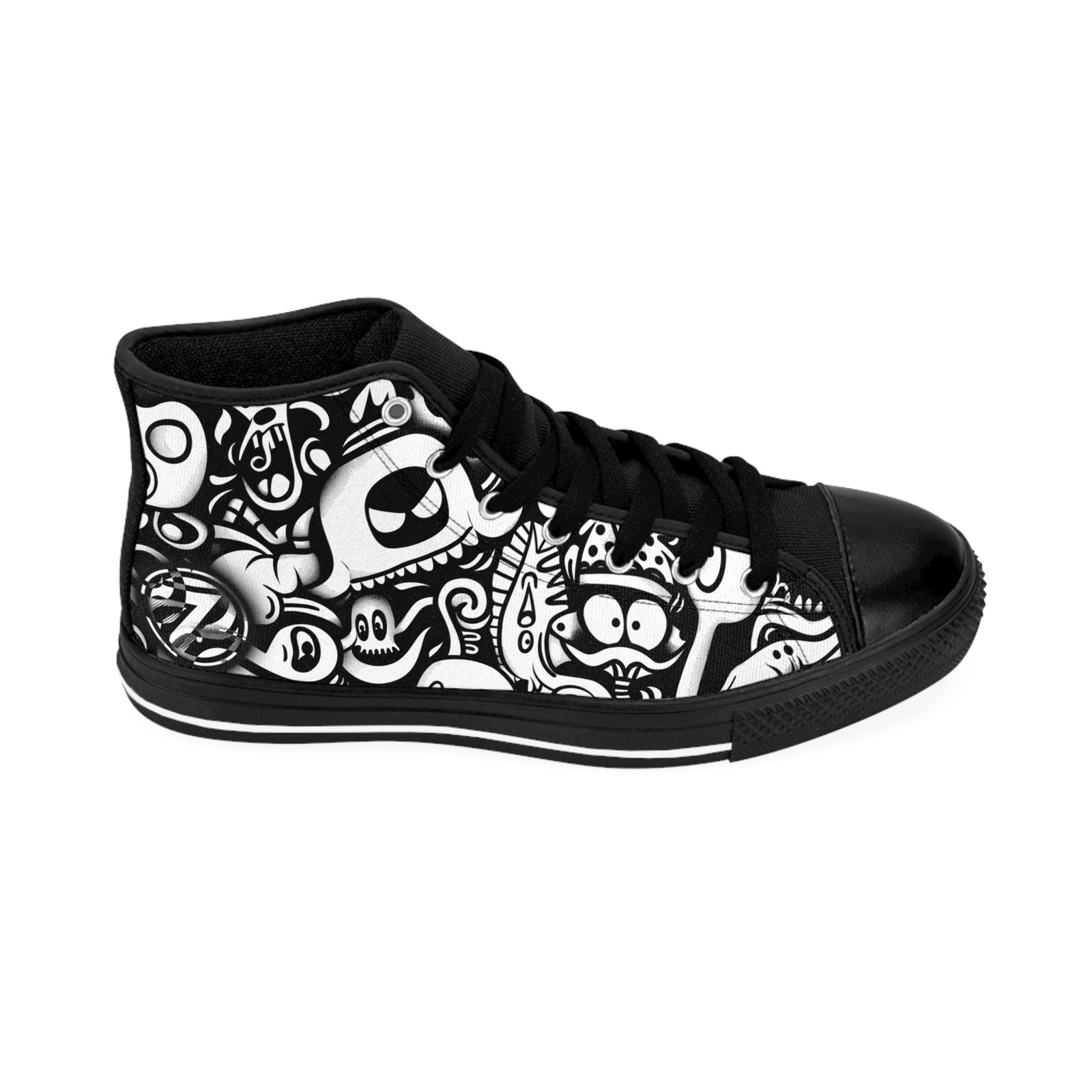 13415869483009228813_2048.jpeg Cartoon Chaos High Tops | Character Sneakers for Men - Image 7