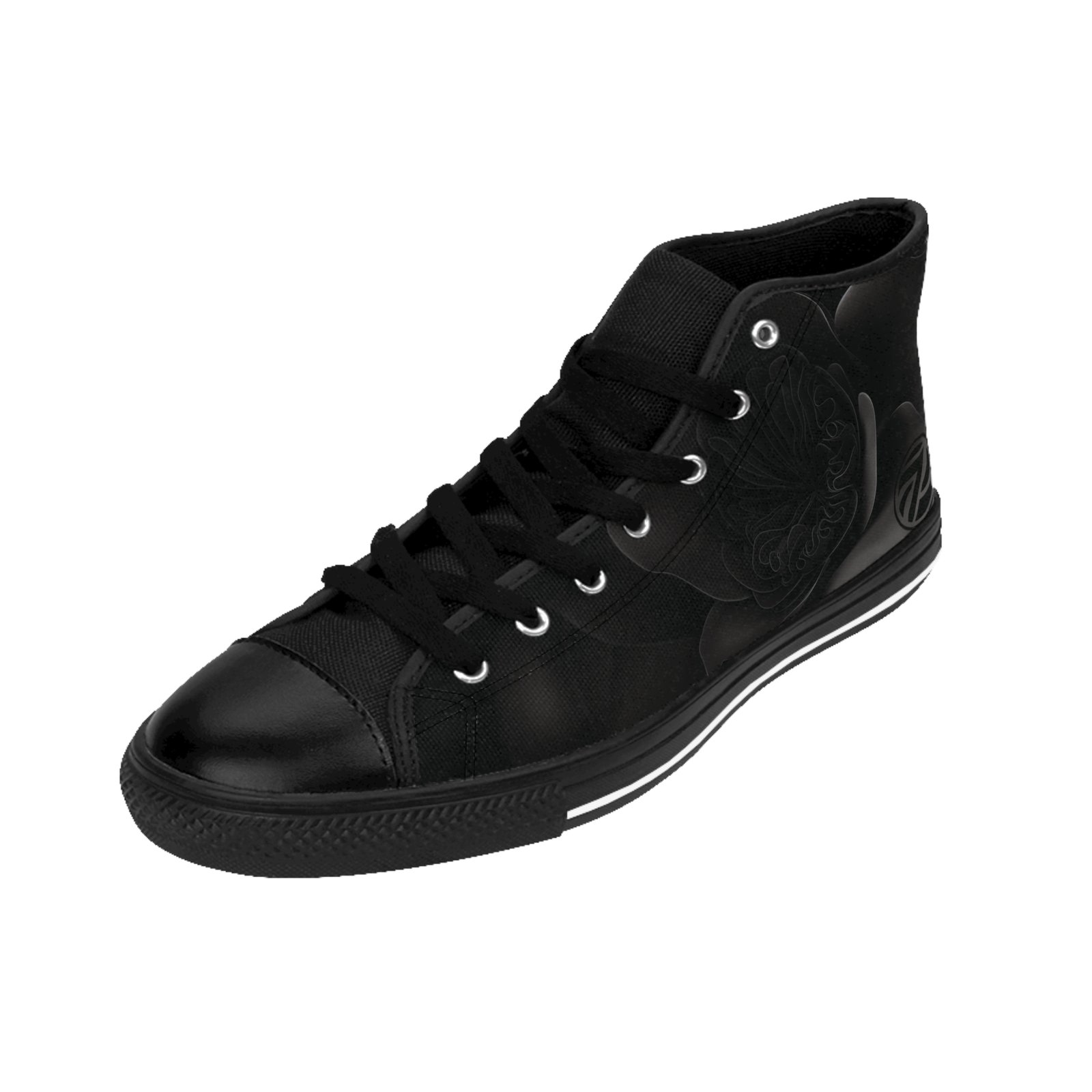 17308406941290574994_2048-1.jpeg Black Rose High Tops for Men | Classic Sneakers - Image 3