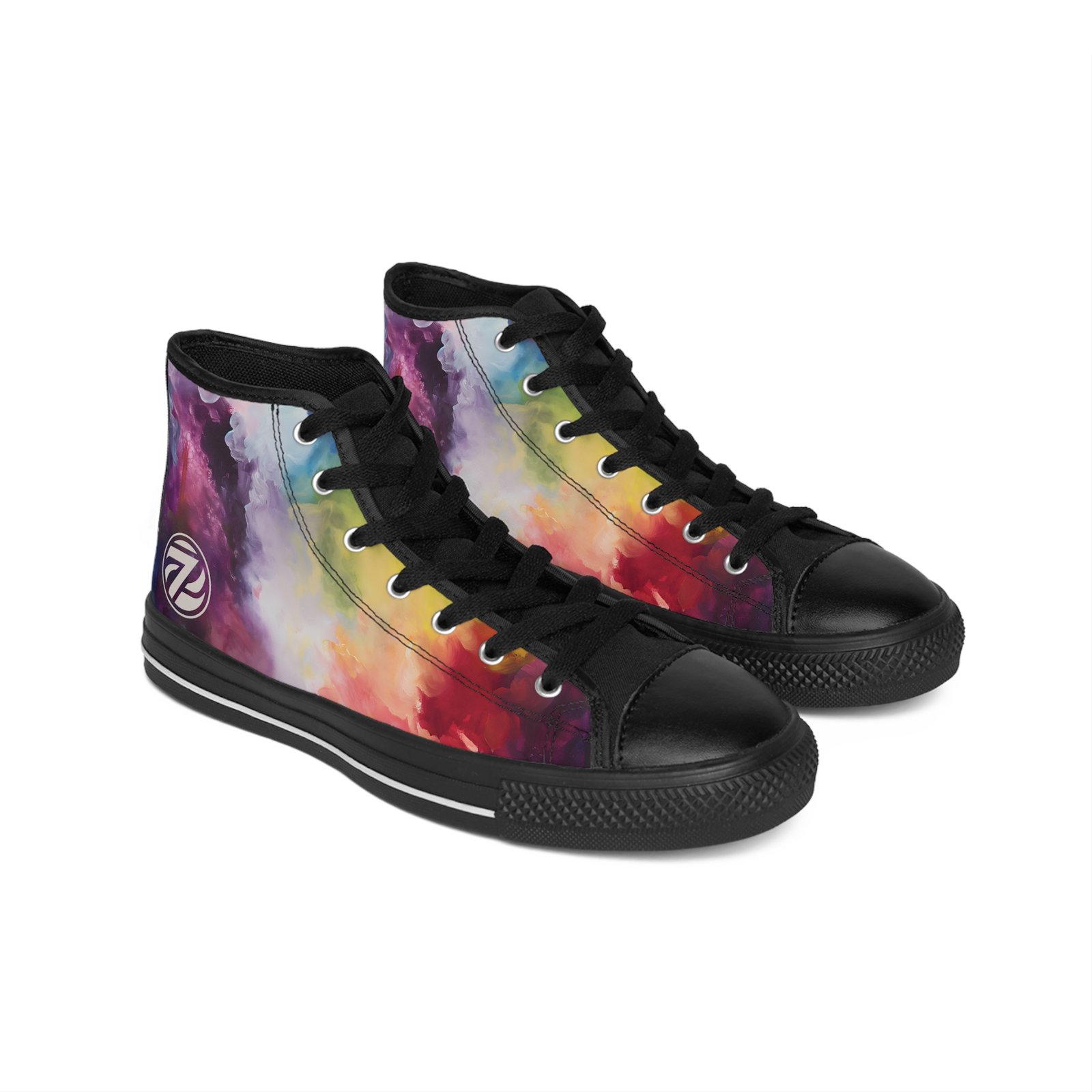 Womens Nebulas Womens Colorful Nebula High Tops