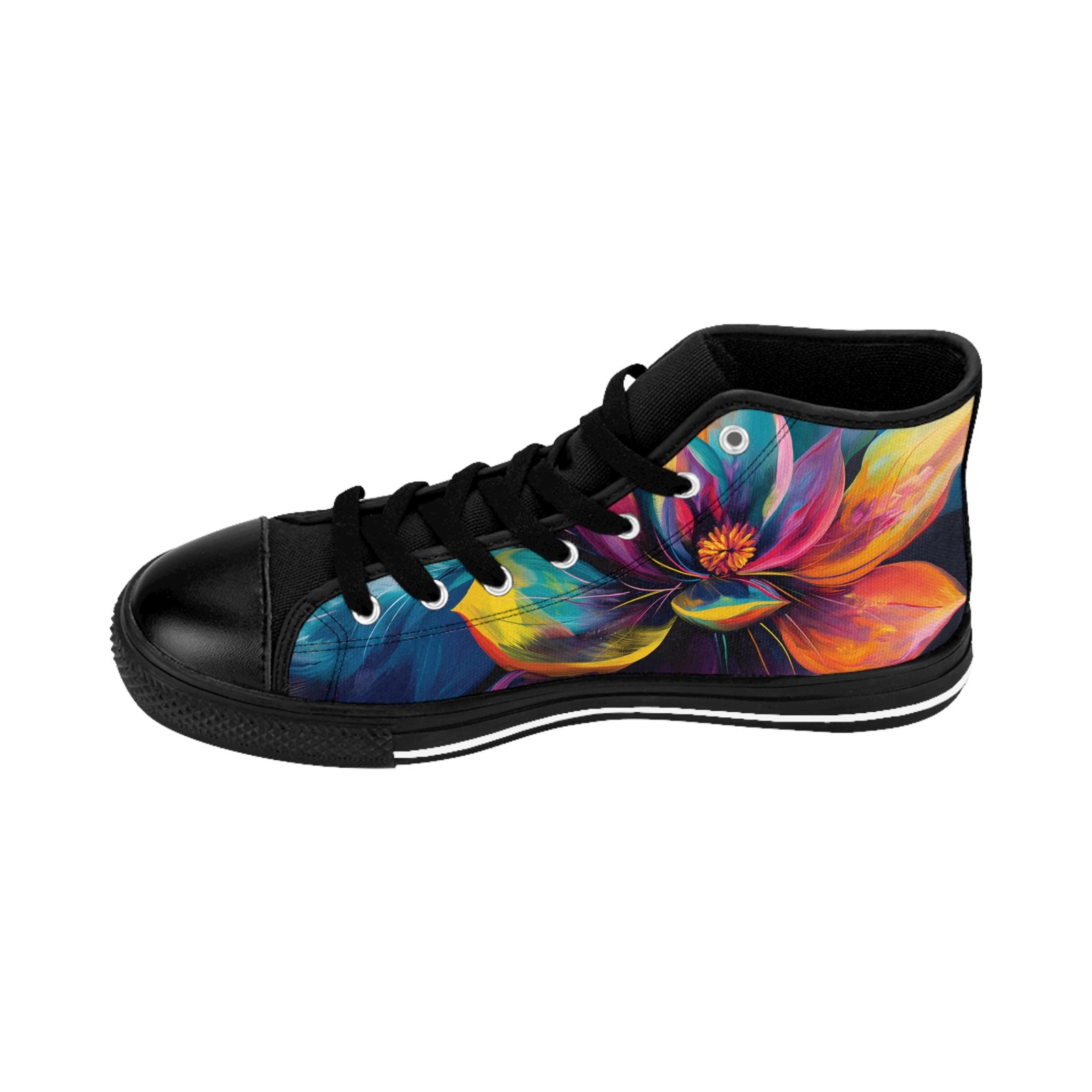 3613546167073345351_2048.jpeg Bloom High Tops | Men’s Floral High Tops - Image 5