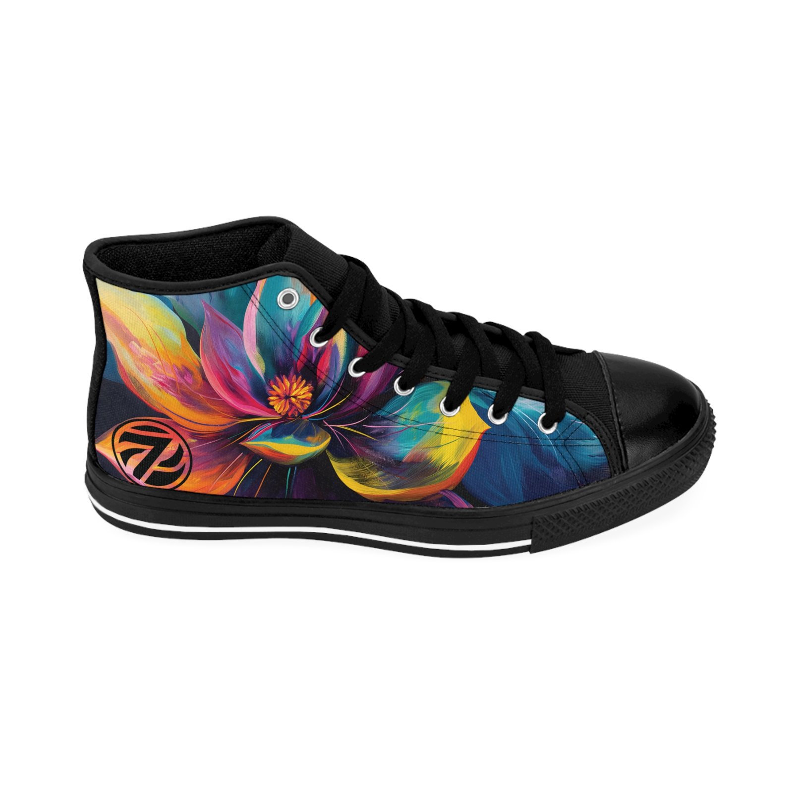 3924743832921834801_2048.jpeg Bloom High Tops | Men’s Floral High Tops - Image 6
