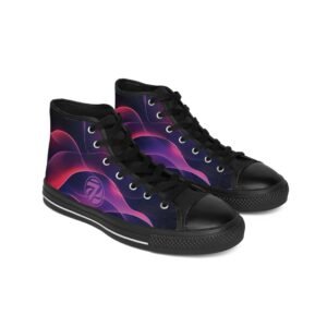 Zerras Womens Midnight Pulse Purple High Tops