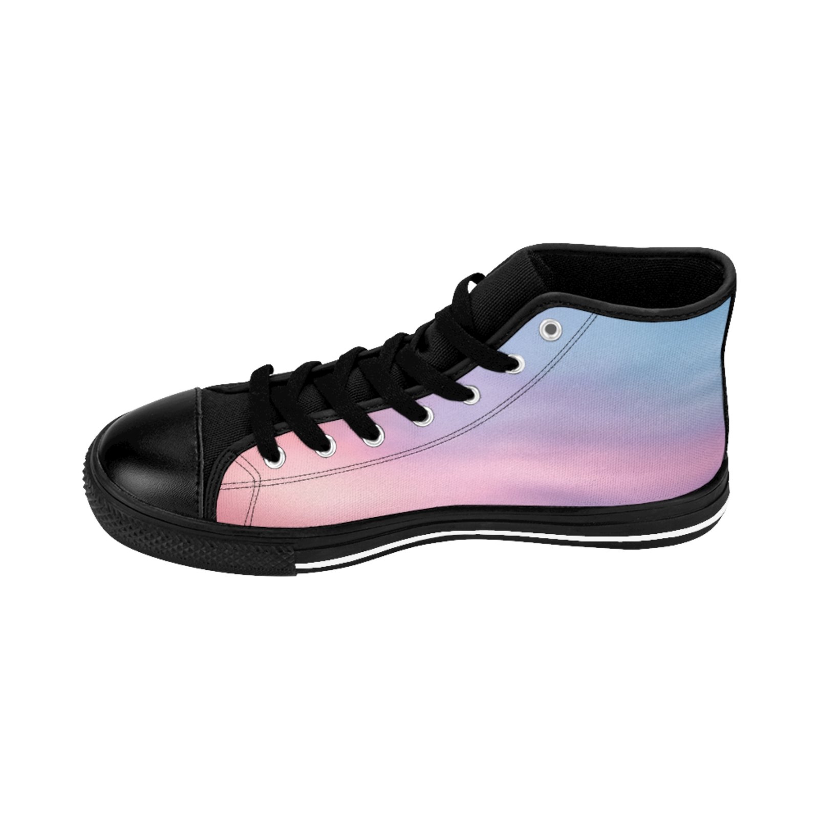 4418933426292379655_2048.jpeg Pastel Sky High Tops | Women’s Sneakers - Image 5