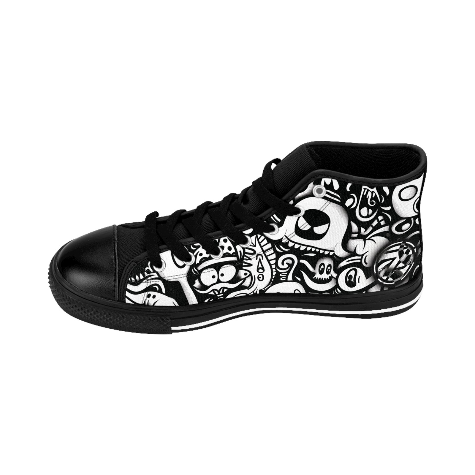 6947525067041697765_2048.jpeg Cartoon Chaos High Tops | Character Sneakers for Men - Image 6