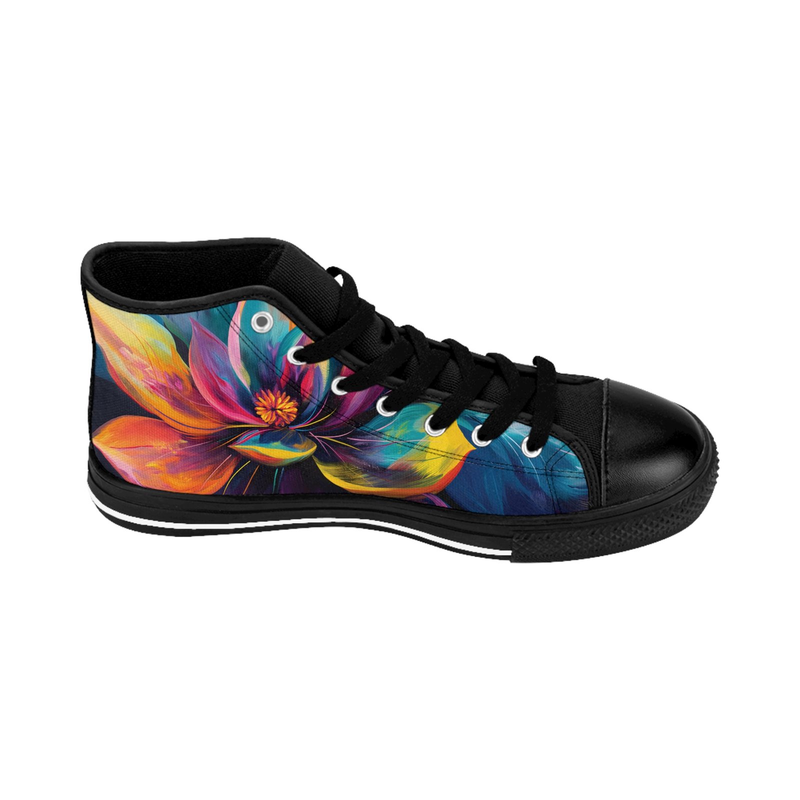 7444437907033998951_2048.jpeg Bloom High Tops | Men’s Floral High Tops - Image 4