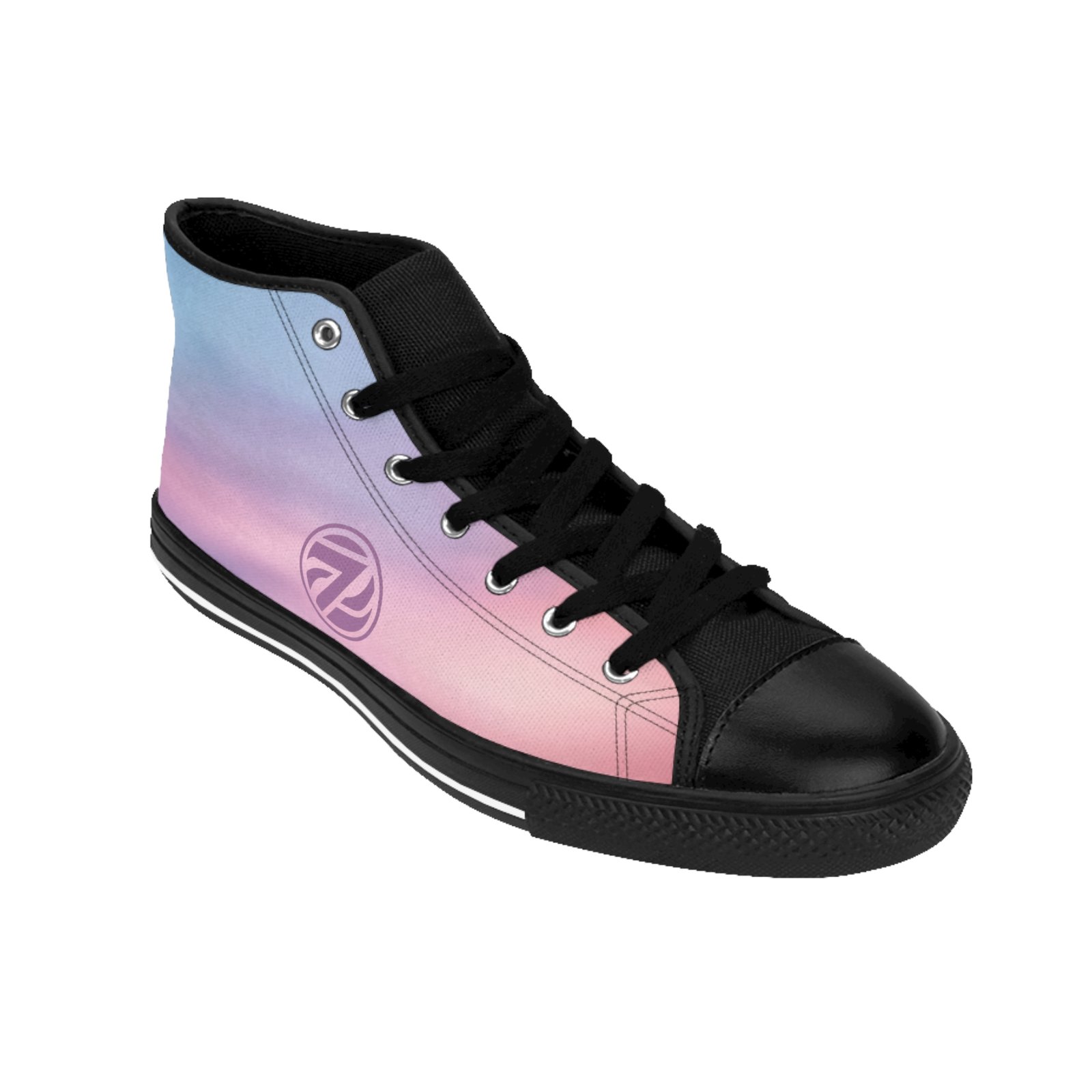 8517145211836841684_2048.jpeg Pastel Sky High Tops | Women’s Sneakers - Image 6