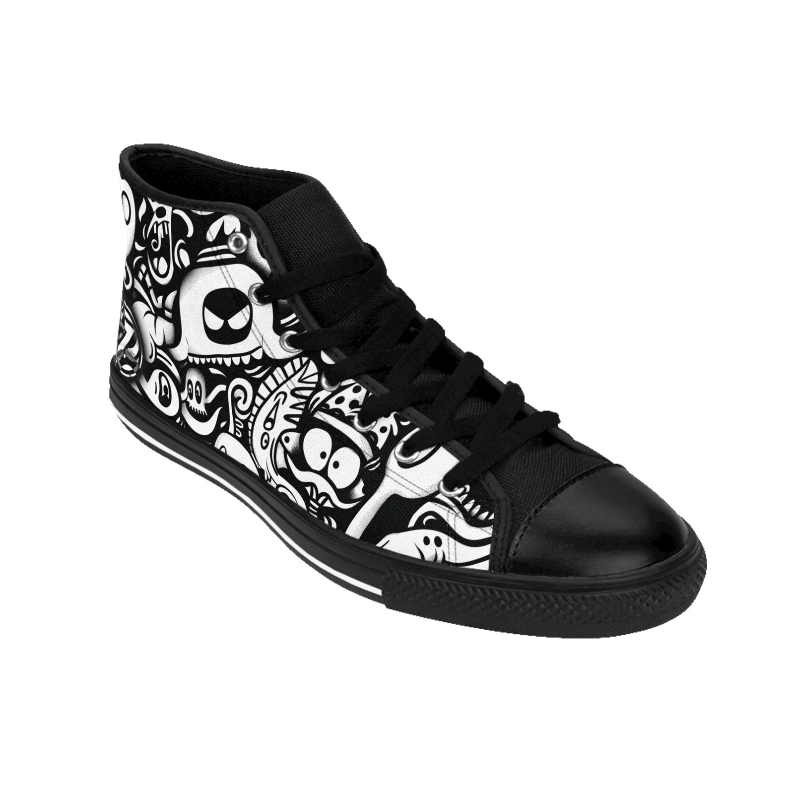 9034968086959001301_2048.jpeg Cartoon Chaos High Tops | Character Sneakers for Men - Image 5